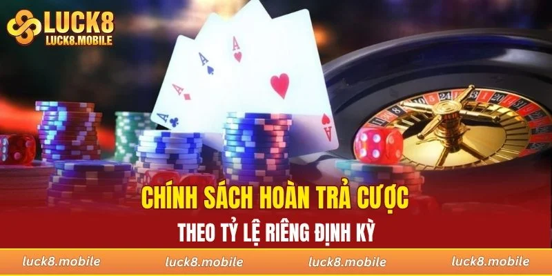 Chính sách hoàn trả cược theo tỷ lệ riêng định kỳ